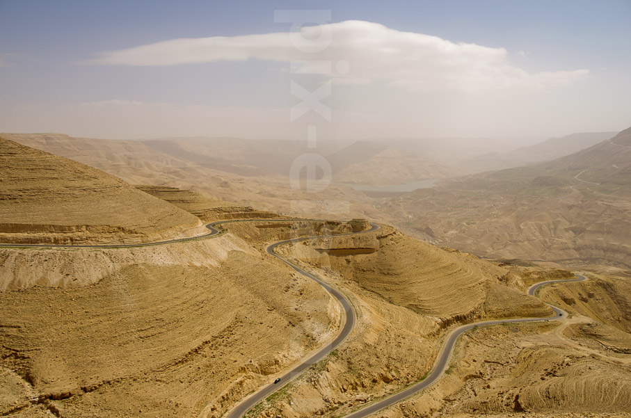 Wadi Mujib in Jordan